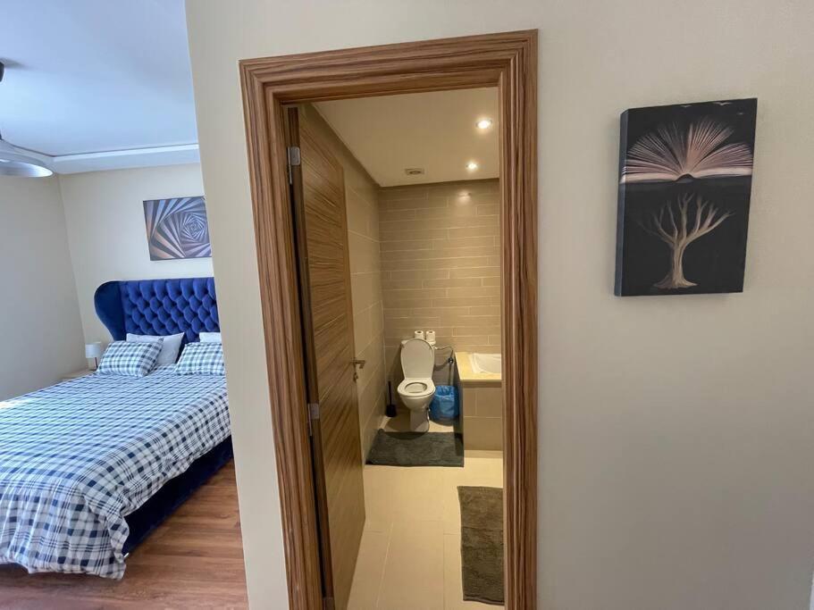 Chic & Cosy Flat Near Airport Lockbox Fast Wifi Apartment Nouaceur Bagian luar foto