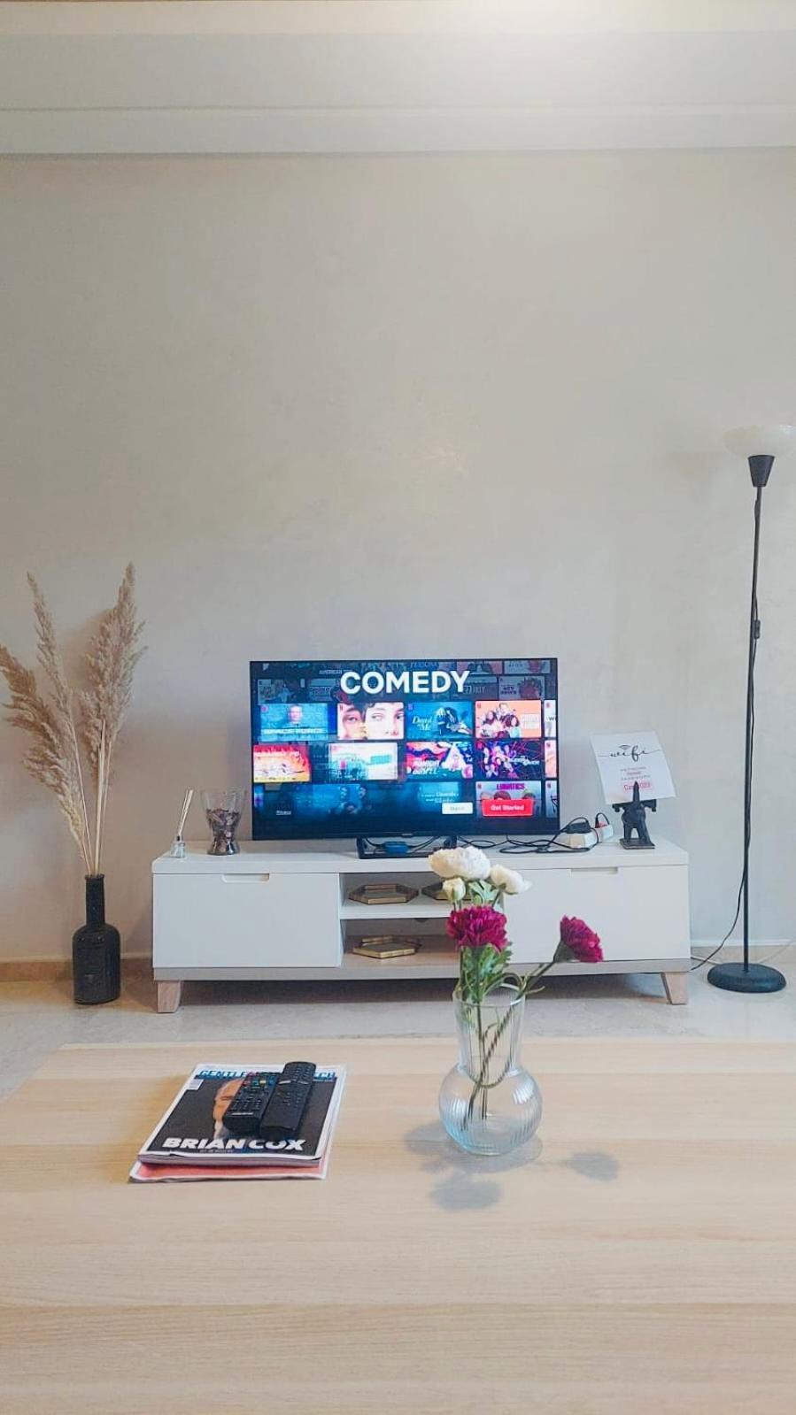 Chic & Cosy Flat Near Airport Lockbox Fast Wifi Apartment Nouaceur Bagian luar foto